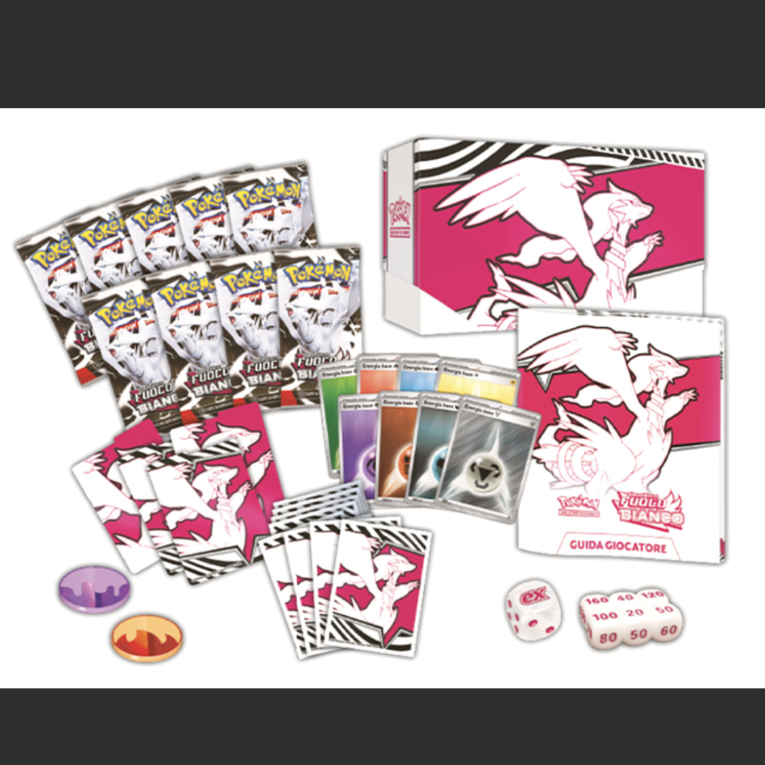 Pokémon Fuoco Bianco - Set Allenatore Fuoriclasse - Ita (pellicola danneggiata)