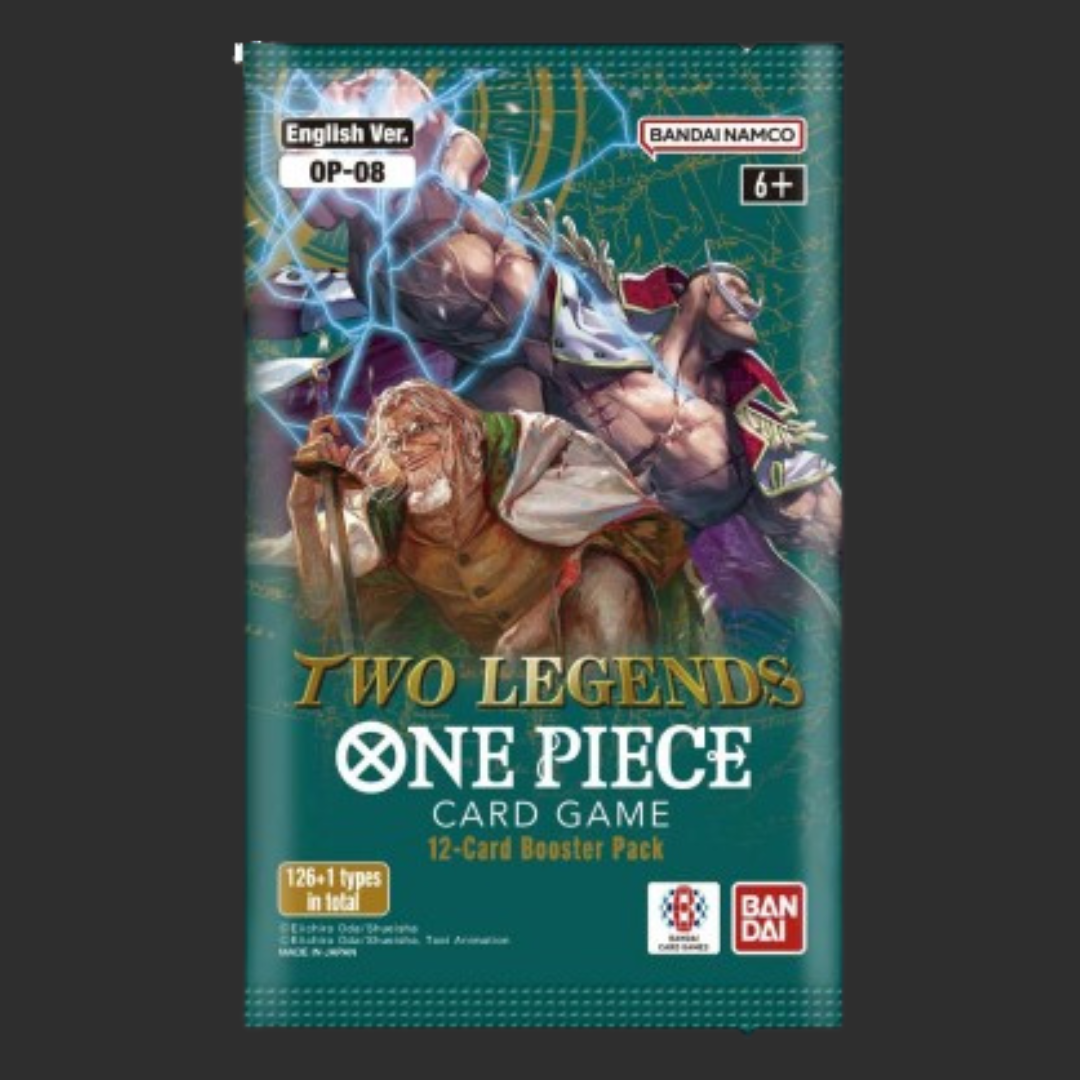 One Piece OP-08 Two Legends - One Piece Card Game - Box 24 Bustine - ENG