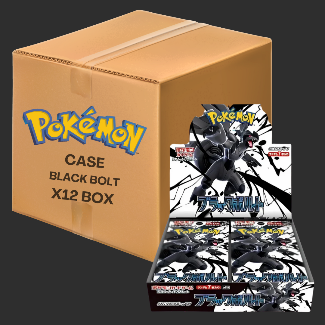 Case Pokémon - sv11B - Black Bolt - 12 Booster Box - JAP