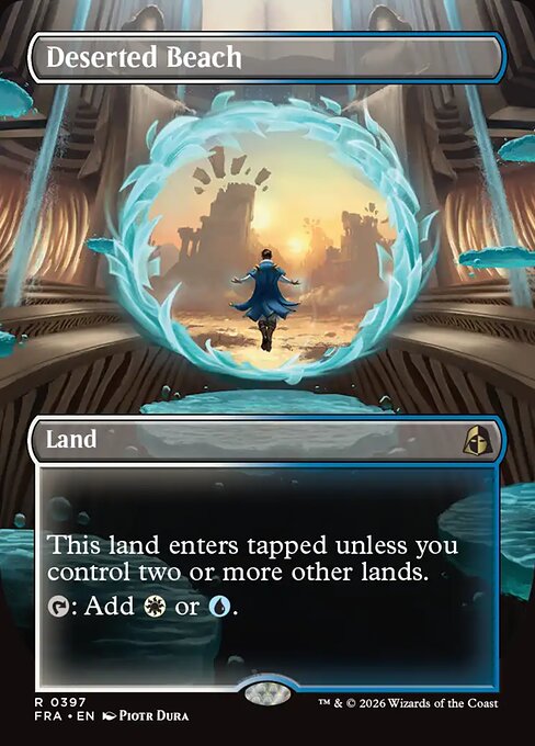 Carte Singole Magic ENG - Reality Fracture - Deserted Beach (FRA 397)