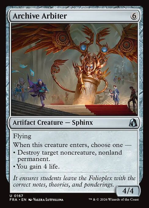 Carte Singole Magic ENG - Reality Fracture - Archive Arbiter (FRA 167)