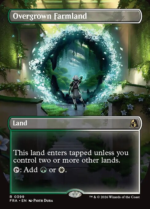 Carte Singole Magic ENG - Reality Fracture - Overgrown Farmland (FRA 399)