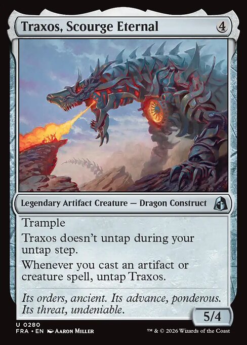 Carte Singole Magic ENG - Reality Fracture - Traxos, Scourge Eternal (FRA 280)