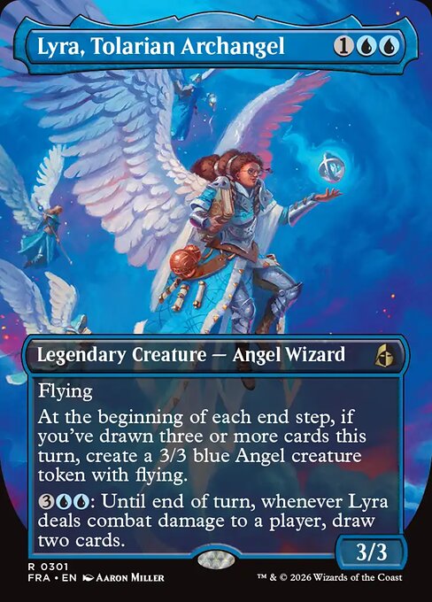 Carte Singole Magic ENG - Reality Fracture - Lyra, Tolarian Archangel (FRA 301)