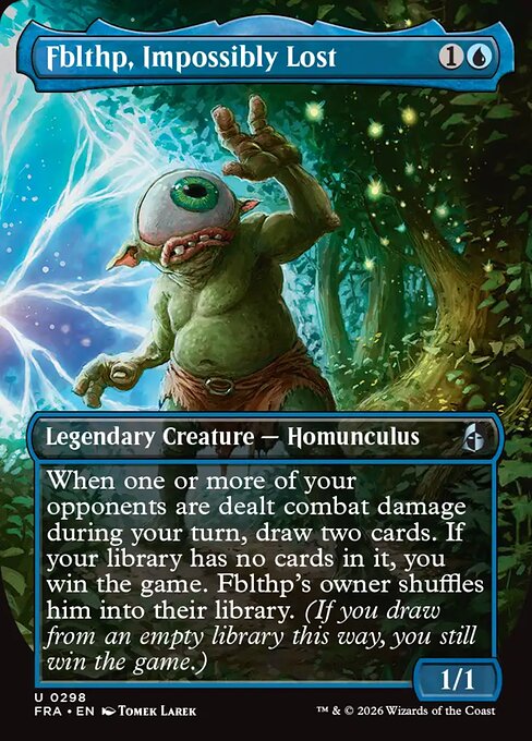 Carte Singole Magic ENG - Reality Fracture - Fblthp, Impossibly Lost (FRA 298)