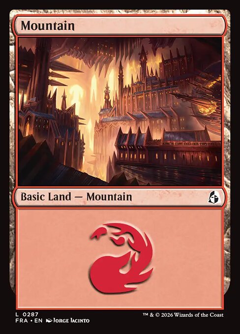Carte Singole Magic ENG - Reality Fracture - Mountain (FRA 287)