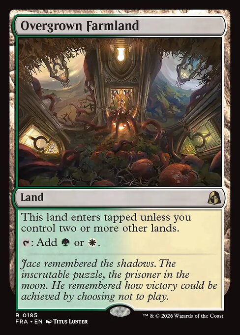 Carte Singole Magic ENG - Reality Fracture - Overgrown Farmland (FRA 185)