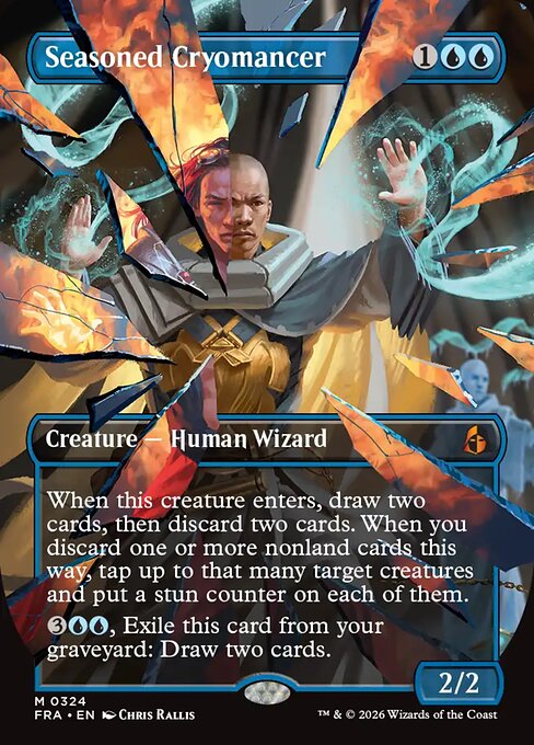 Carte Singole Magic ENG - Reality Fracture - Seasoned Cryomancer (FRA 324)