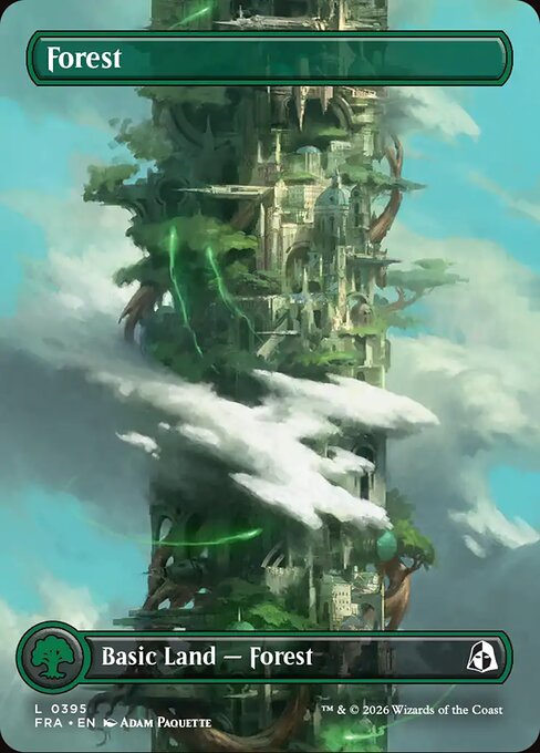 Carte Singole Magic ENG - Reality Fracture - Forest (FRA 395)