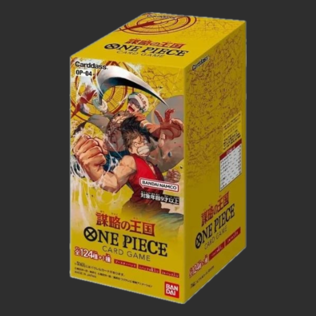One Piece OP 04 - Kingdoms Of Intrigue - BOX 24 Bustine - JAP