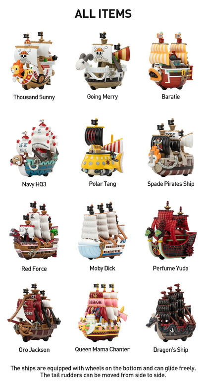 POP MART - One Piece Series - The Grand Line Series – Vehicles (case 12 blind box)