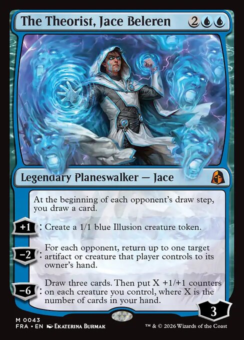Carte Singole Magic ENG - Reality Fracture - The Theorist, Jace Beleren (FRA 043)