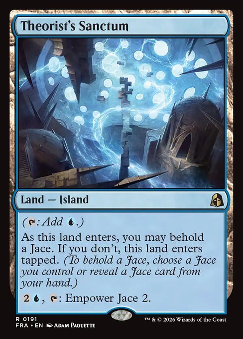 Carte Singole Magic ENG - Reality Fracture - Theorist's Sanctum (FRA 191)