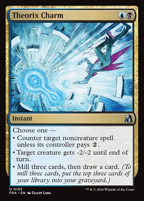 Carte Singole Magic ENG - Reality Fracture - Theorix Charm (FRA 155)