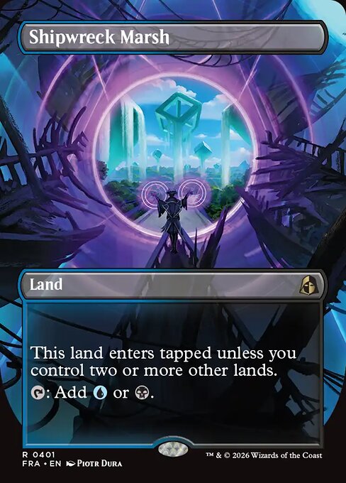 Carte Singole Magic ENG - Reality Fracture - Shipwreck Marsh (FRA 401)
