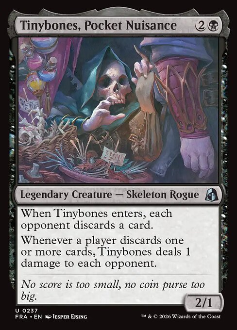 Carte Singole Magic ENG - Reality Fracture - Tinybones, Pocket Nuisance (FRA 237)