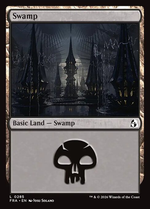 Carte Singole Magic ENG - Reality Fracture - Swamp (FRA 285)