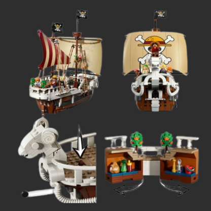 LEGO One Piece - 75639 - La Nave Pirata Going Merry