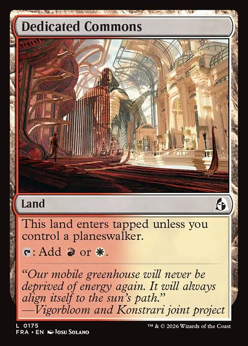 Carte Singole Magic ENG - Reality Fracture - Dedicated Commons (FRA 175)