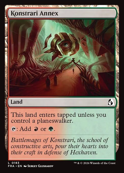 Carte Singole Magic ENG - Reality Fracture - Konstrari Annex (FRA 183)