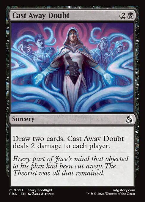 Carte Singole Magic ENG - Reality Fracture - Cast Away Doubt (FRA 051)