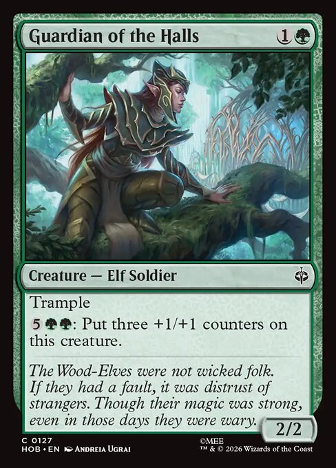 Guardian of the Halls HOB 127 Regular - Magic The Hobbit carta singola ENG