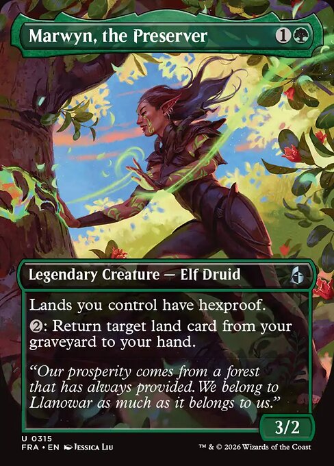 Carte Singole Magic ENG - Reality Fracture - Marwyn, the Preserver (FRA 315)
