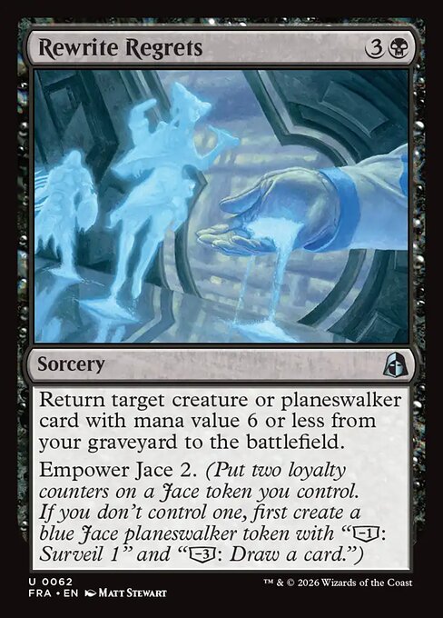 Carte Singole Magic ENG - Reality Fracture - Rewrite Regrets (FRA 062)