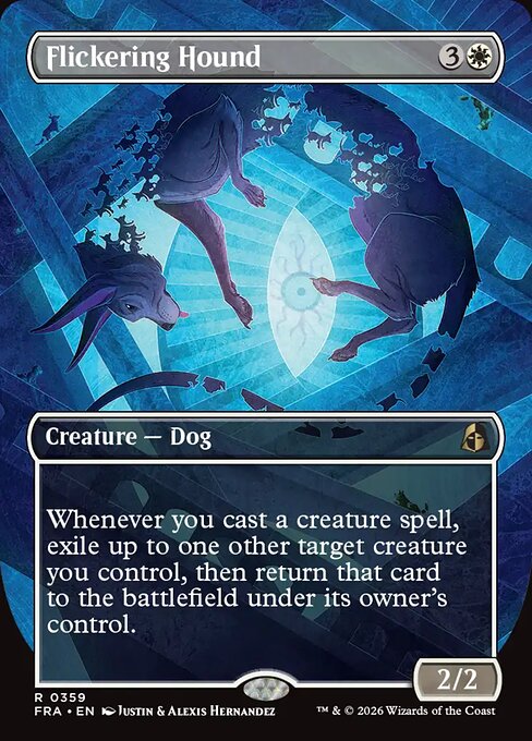 Carte Singole Magic ENG - Reality Fracture - Flickering Hound (FRA 359)