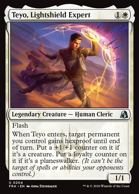Carte Singole Magic ENG - Reality Fracture - Teyo, Lightshield Expert (FRA 204)