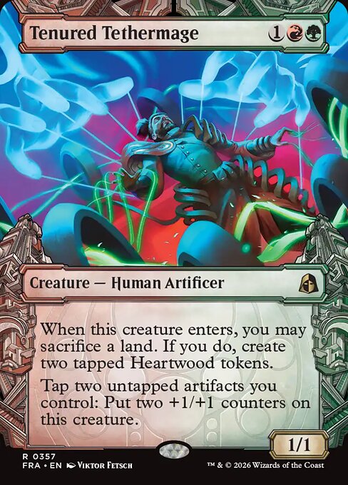 Carte Singole Magic ENG - Reality Fracture - Tenured Tethermage (FRA 357)