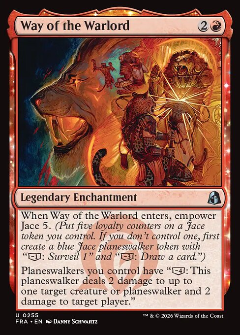 Carte Singole Magic ENG - Reality Fracture - Way of the Warlord (FRA 255)