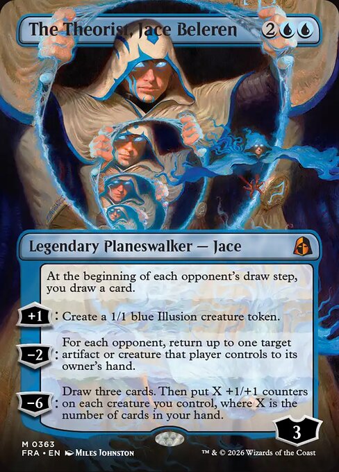 Carte Singole Magic ENG - Reality Fracture - The Theorist, Jace Beleren (FRA 363)