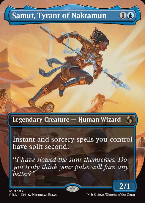 Carte Singole Magic ENG - Reality Fracture - Samut, Tyrant of Naktamun (FRA 302)