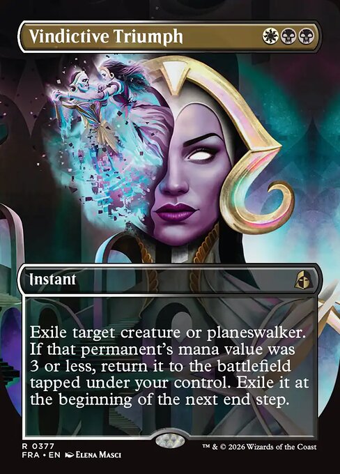 Carte Singole Magic ENG - Reality Fracture - Vindictive Triumph (FRA 377)