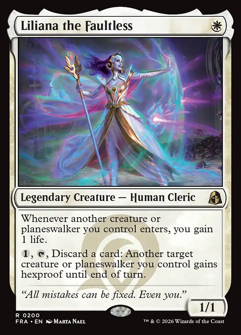 Carte Singole Magic ENG - Reality Fracture - Liliana the Faultless (FRA 200)