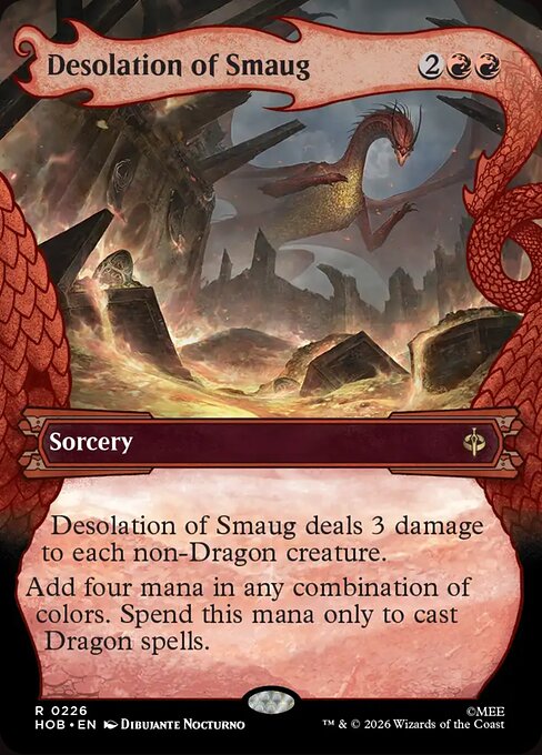 Desolation of Smaug HOB 226 Regular - Magic The Hobbit carta singola ENG