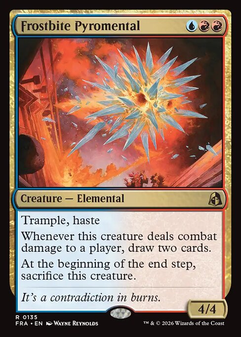 Carte Singole Magic ENG - Reality Fracture - Frostbite Pyromental (FRA 135)