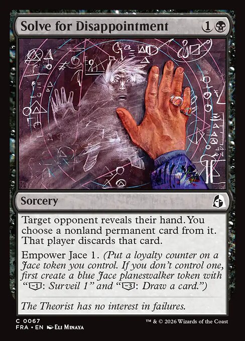 Carte Singole Magic ENG - Reality Fracture - Solve for Disappointment (FRA 067)