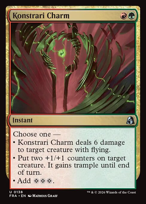 Carte Singole Magic ENG - Reality Fracture - Konstrari Charm (FRA 138)
