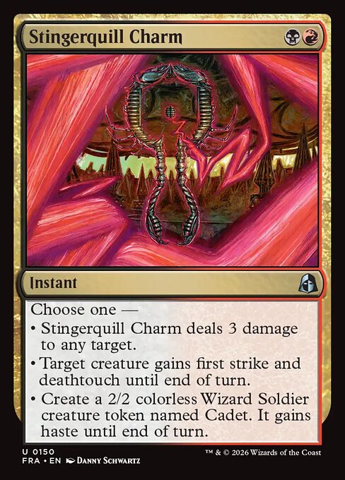 Carte Singole Magic ENG - Reality Fracture - Stingerquill Charm (FRA 150)