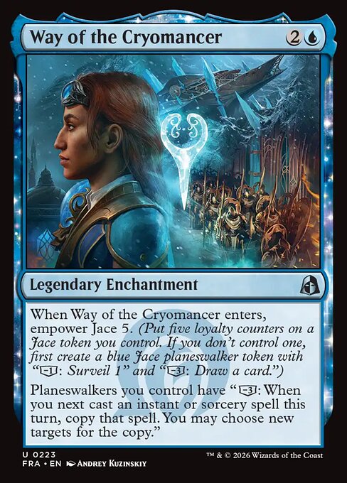 Carte Singole Magic ENG - Reality Fracture - Way of the Cryomancer (FRA 223)