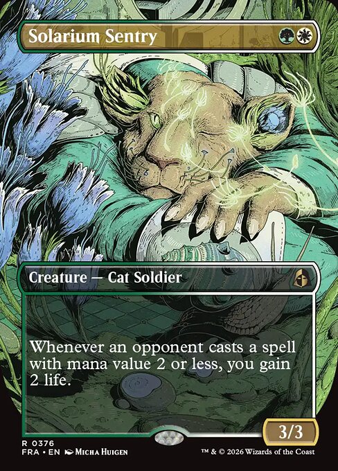 Carte Singole Magic ENG - Reality Fracture - Solarium Sentry (FRA 376)