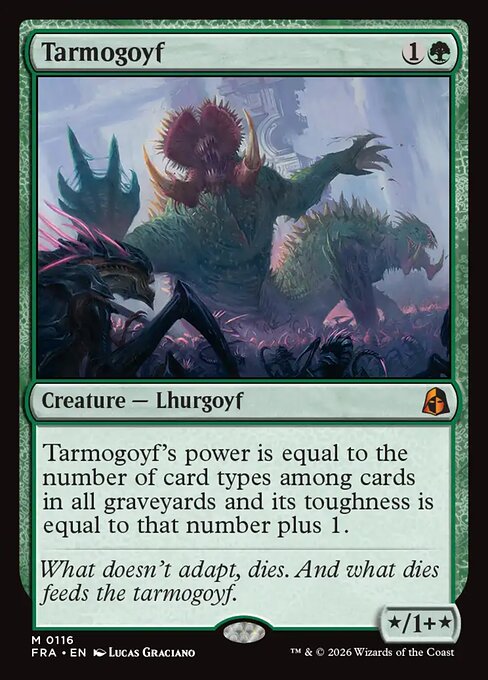 Carte Singole Magic ENG - Reality Fracture - Tarmogoyf (FRA 116)