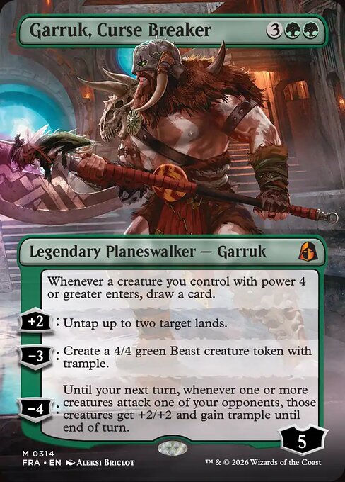 Carte Singole Magic ENG - Reality Fracture - Garruk, Curse Breaker (FRA 314)