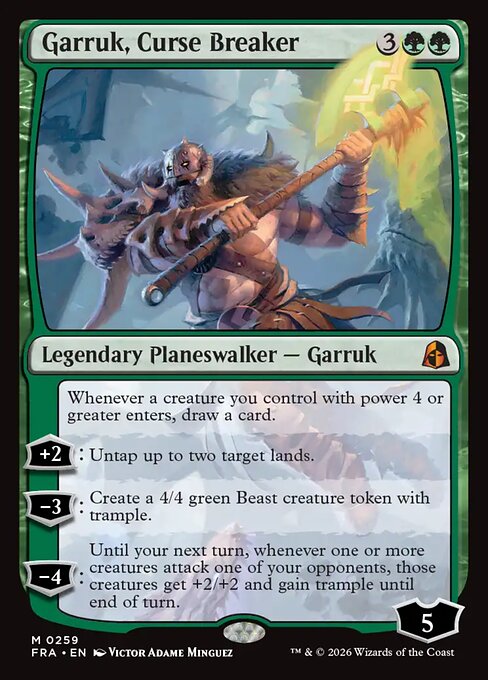 Carte Singole Magic ENG - Reality Fracture - Garruk, Curse Breaker (FRA 259)