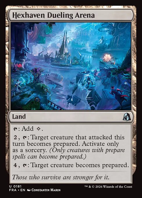 Carte Singole Magic ENG - Reality Fracture - Hexhaven Dueling Arena (FRA 181)
