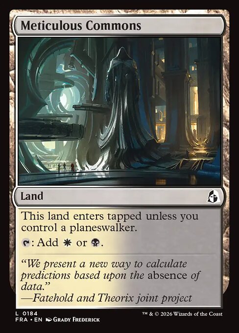 Carte Singole Magic ENG - Reality Fracture - Meticulous Commons (FRA 184)