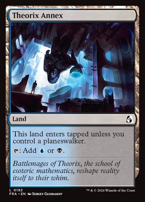 Carte Singole Magic ENG - Reality Fracture - Theorix Annex (FRA 192)