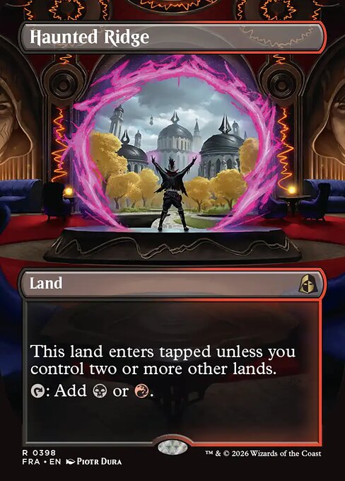 Carte Singole Magic ENG - Reality Fracture - Haunted Ridge (FRA 398)